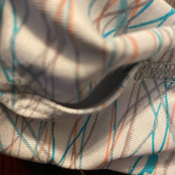 Nike Pro Combat Dri-Fit Women Compression Shirt Medium Grey Quarter Zip Pullover - Picture 9 of 9